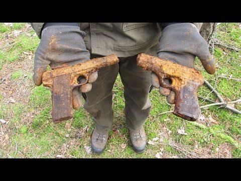 World War II Metal Detecting – German Pistols