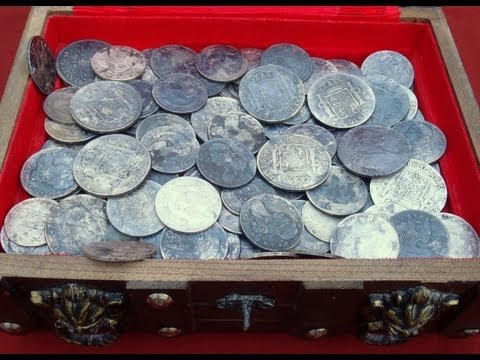 Metal Detecting: Finding A Huge Cache of Old Silver Coins